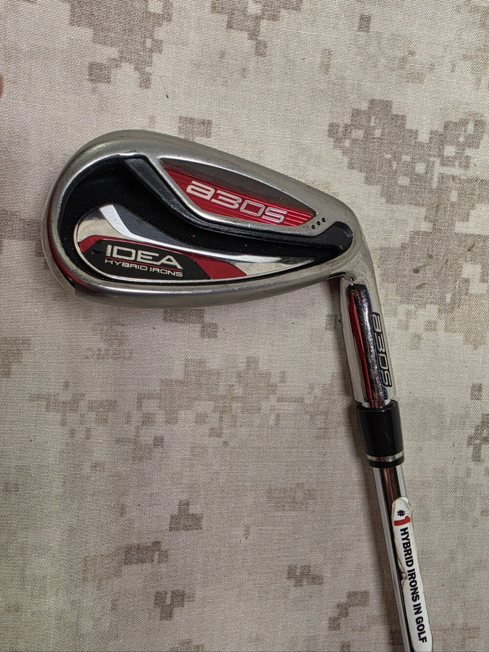 Adams IDEA Hybrid a3OS  Golf 9 Iron RH w/ True Temper Shaft (37")